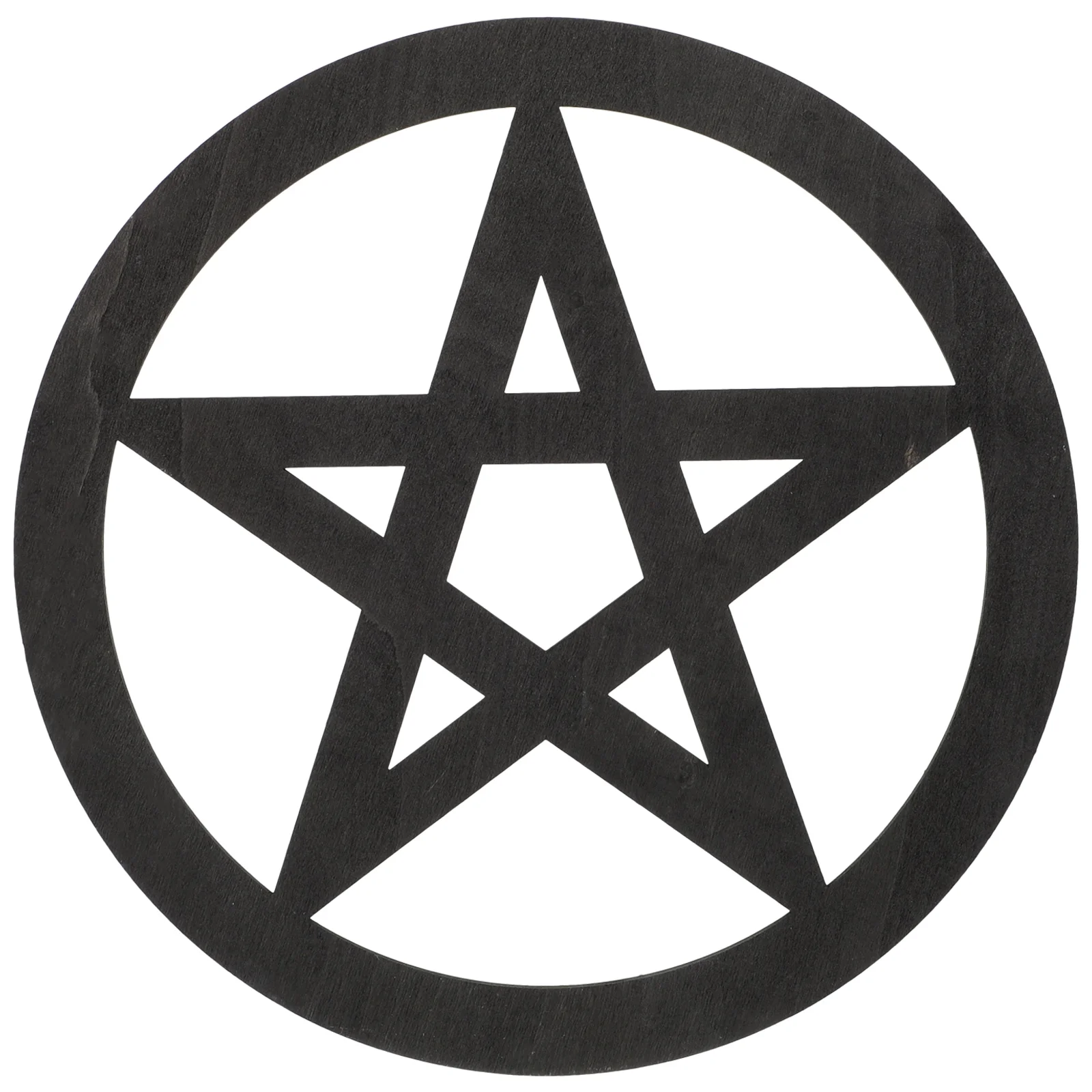 

Pentacle Wooden Altar Ornament Coaster Practical Wood Altar Ornament Carved Wooden Altar Pentacle Wooden Decoration