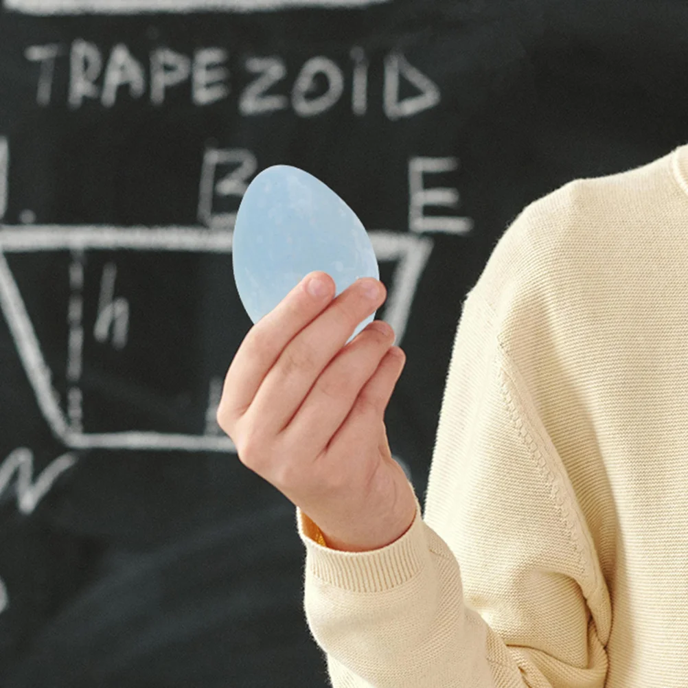 어린이용 분필 펜, 파스텔 연필, 계란 모양 그림 초크, 단색 칠판, 먼지 없는 어린이, 12 개