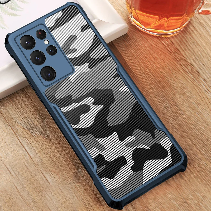 

For Samsung Galaxy S23 Ultra Case Rzants Camouflage Armor Airbag Shockproof Back Protective Cover For Galaxy S23 Ultra чехол