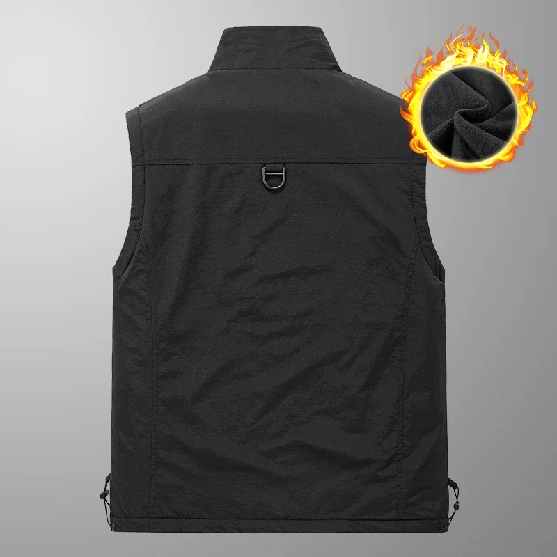 Outdoor Hiking Camping Sports Sleeveless Vest Windproof and Breathable Men's Versatile