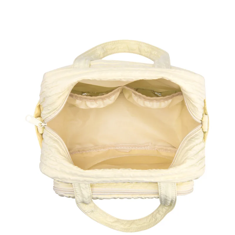 Portable Cute Cartoon Multi-function Large Capacity Baby Diaper Bags with Pendant Nylon Mom Travel Tote Mommy Stroller Nappy Bag