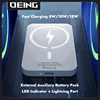 Magnetic Powerbank For Apple Original Macsafe Power Bank External Auxiliary Battery Pack Wireless Charger for iphone 12 13 14 15 5