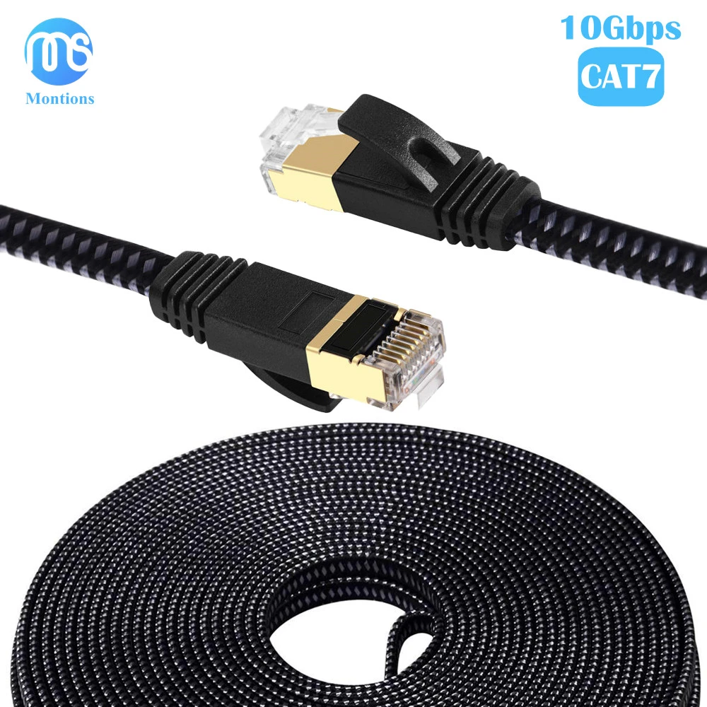 Sammenlignelig Simuler weekend Ps4 Cable Ethernet Router | Cable Cat7 Ethernet Cables | Ethernet Cable  Flat Cat7 - Cat7 - Aliexpress