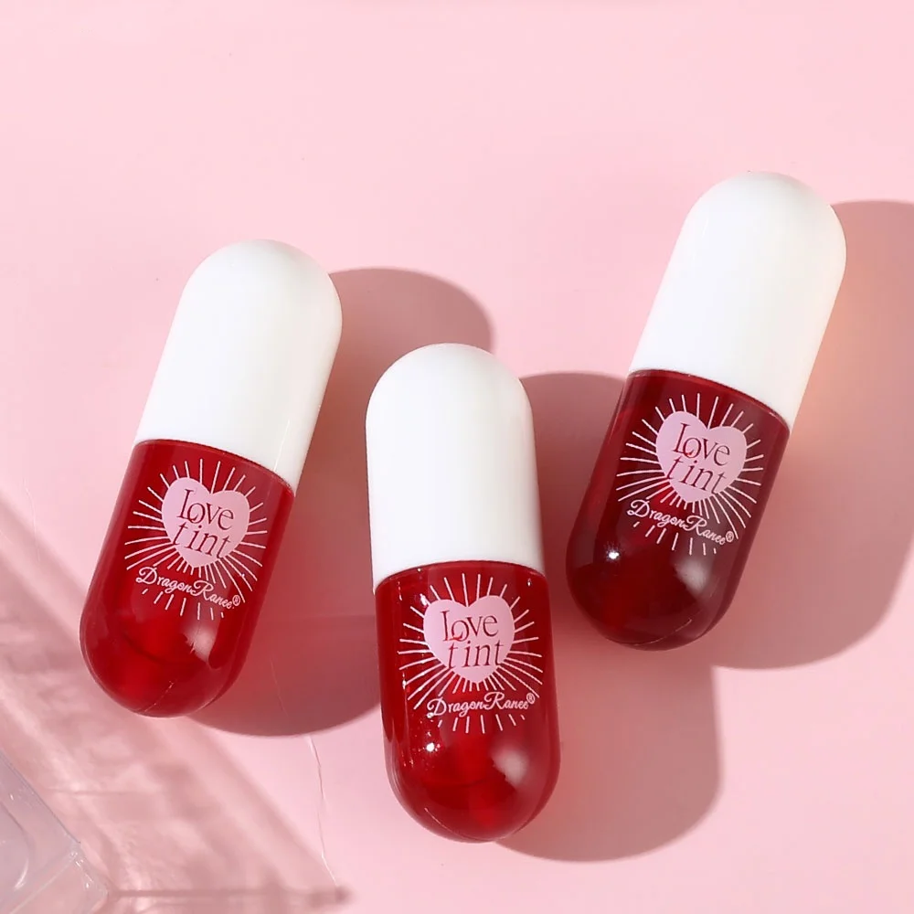 Mirror Lipstick, Water-Dyed Lip Liquid, Lip Glaze, Water-Glossy Mirror Glass Lipstick, Long-Lasting, Not Easy to Stick to the Cup, Lip Glaze, Light and Compact Lip Glaze 6
