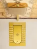 #Golden Toilet Water Tank Set with Cover Plate Flip Potty Chair Type Stool Basin Household Urinal Deodorant SquattingToiletUrina 5