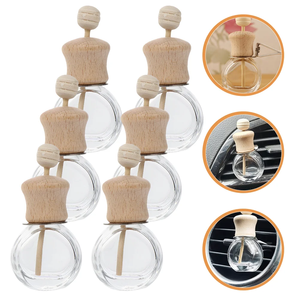 

6 Pcs Car Aromatherapy Bottle Air Freshener Oud for Home Household Perfume Diffuser