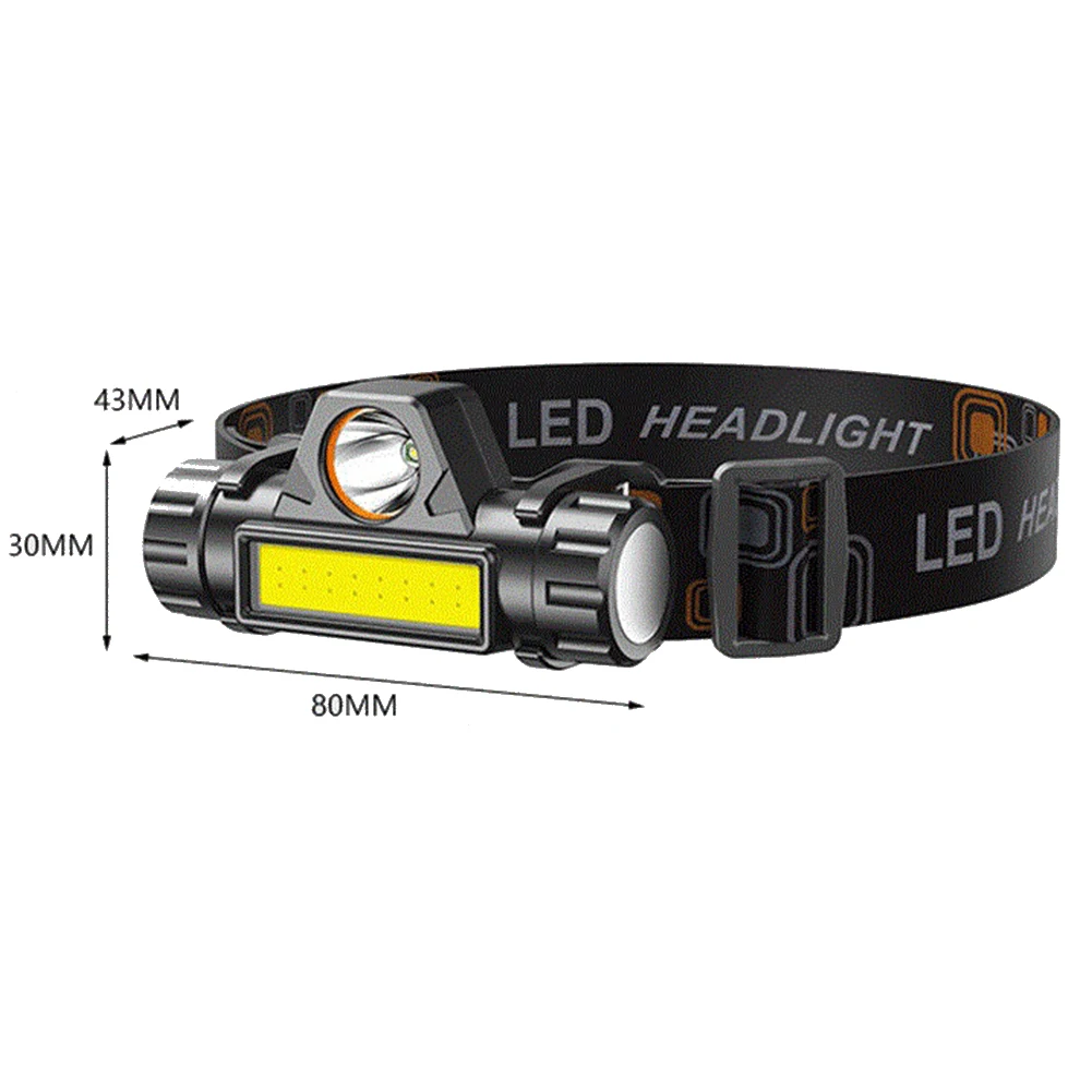 Waterproof LED Head Light for Outdoor Activities