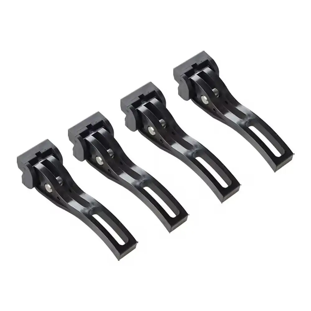 

4PCS Rear Clamp Universal Replacement Parts For Hard Folding / Soft Folding Truck Bed Tonneau Cover Auto Accessories