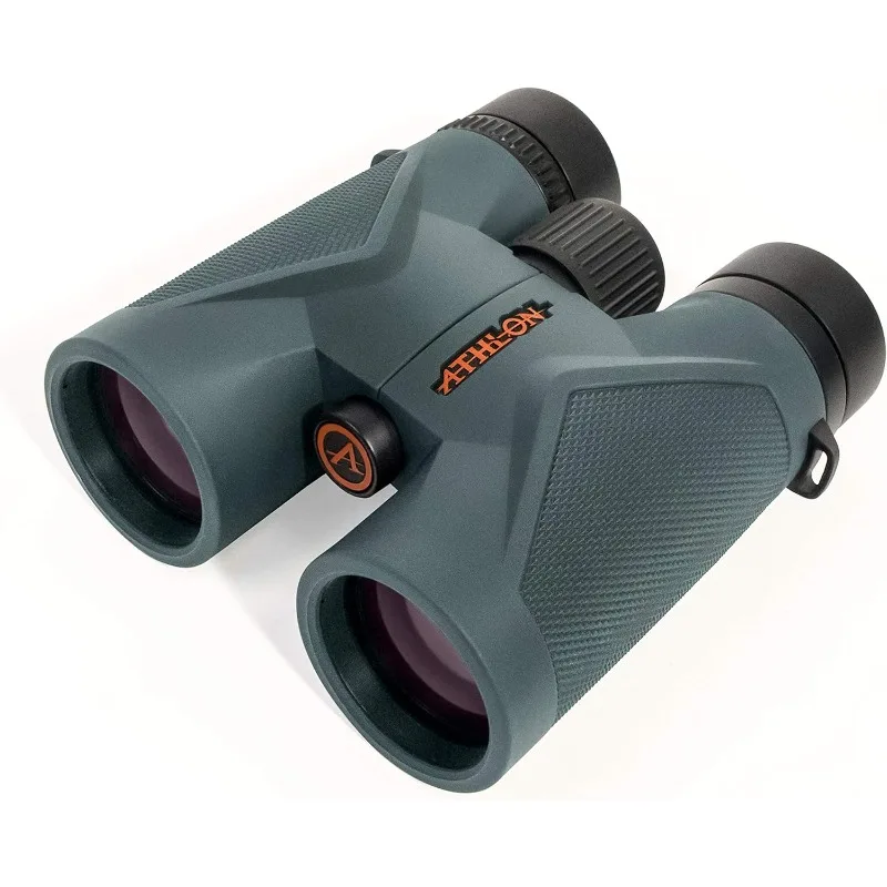 

Athlon Optics 8x42 Midas UHD Gray Binoculars with ED Glass for Adults and Kids, High-Powered Binoculars for Hunting