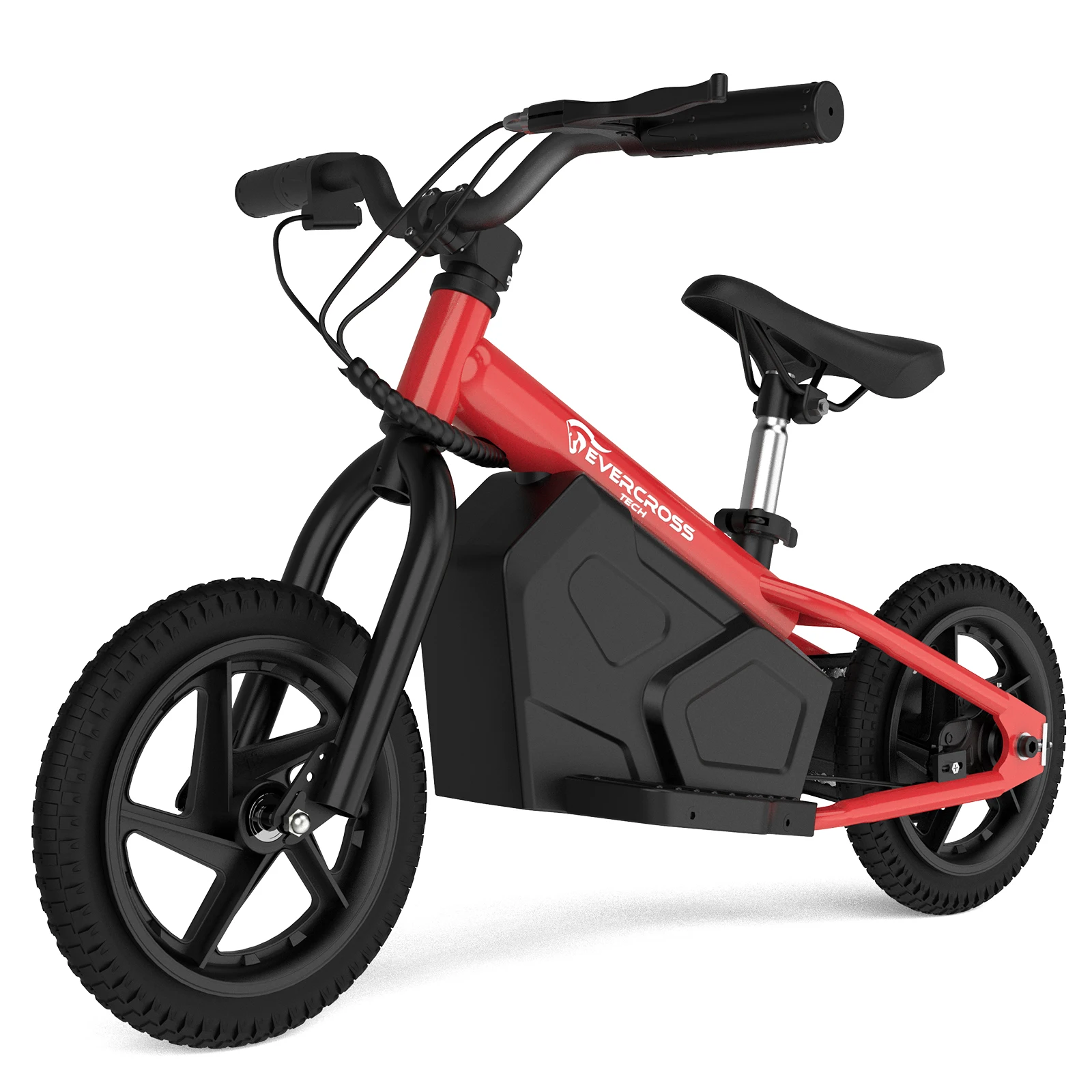EVERCROSS Electric Balance Bike for Kids,100W Toddler Bike with12"Tires,24V4AH Electric Motorcycle,Gift for 3+Boys Girls,UL