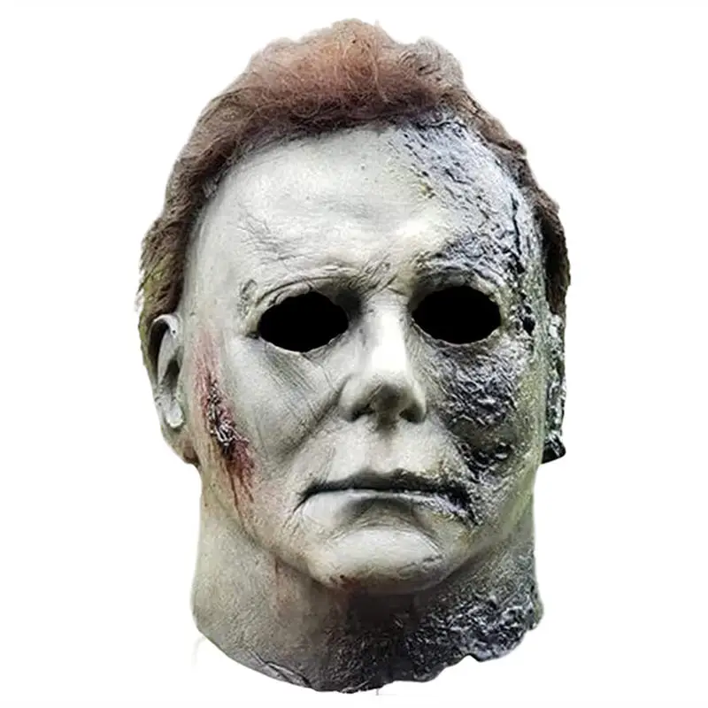 Michael Myers Mask Hallowen Costumes Horror Full Face Latex Mascara Rave Cosplay Movie Tricky Toys Masquerade Men Terror Fancy