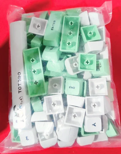 Teclado dividido Silakka54 con cable, soporte de intercambio en caliente, teclado QMK/VIAL, ergonomía RP2040zero, accesorios personalizados para jugadores de PC