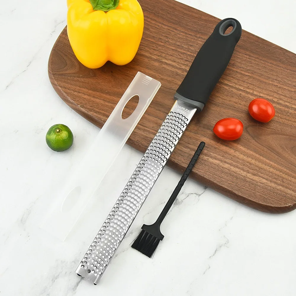 Cheese Grater Kitchen Grater Lemon Zester Grater Cheese Slicer Multifunctional Rectangular Stainless Steel