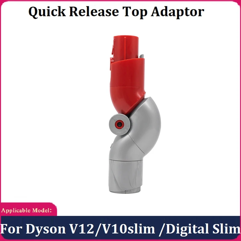 Per Dyson V12/V10Slim /Digital Slim Quick Release Top Adapter Tool Adattatore Inferiore Pezzi Di Ricambio Di Ricambio