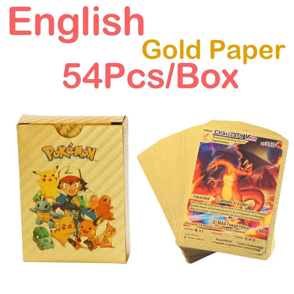 54PCS-English-Gold