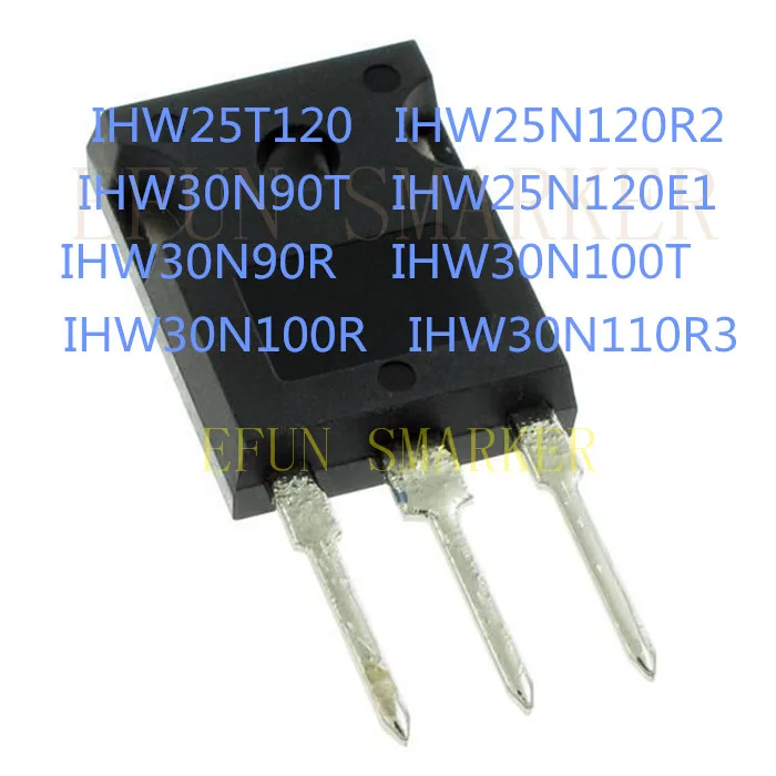 10 шт. IHW25T120 IHW25N120R2 IHW25N120E1 IHW30N90T IHW30N90R IHW30N100T IHW30N100R IHW30N110R3 IHW30N120R2 IHW30N120R3 TO-247 |