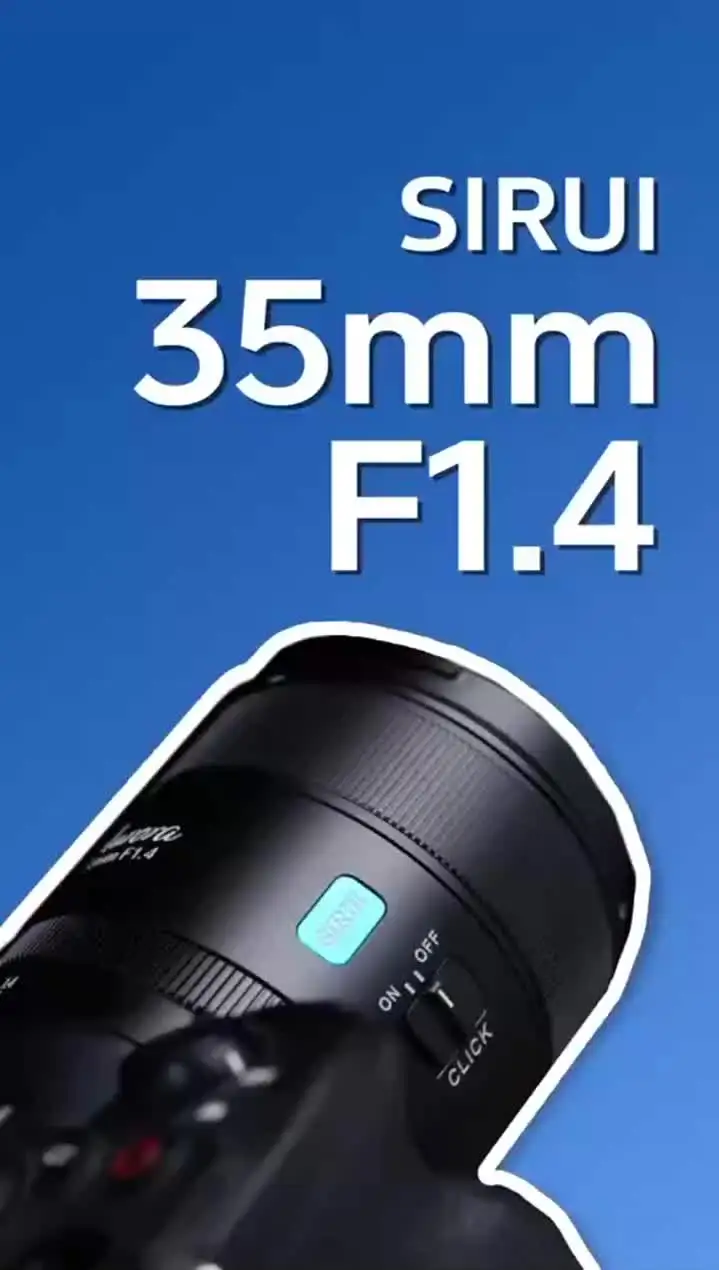 NEW Sirui Aurora 35mm f/1.4 Lens for Nikon Z for L-Mount for