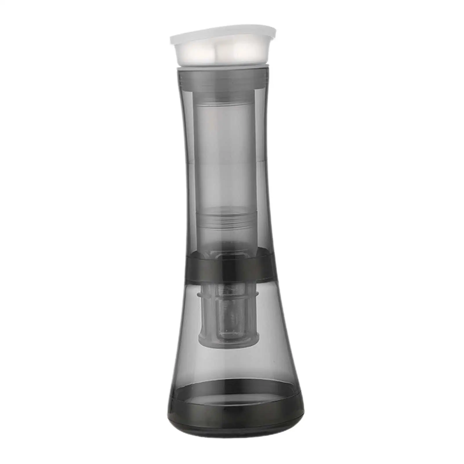 Cold Brew Coffee Maker 1L Reusable Cold Brew Dispenser Iced Coffee Maker Airtight Lid with Stainless Steel Filter Ice Tea Maker