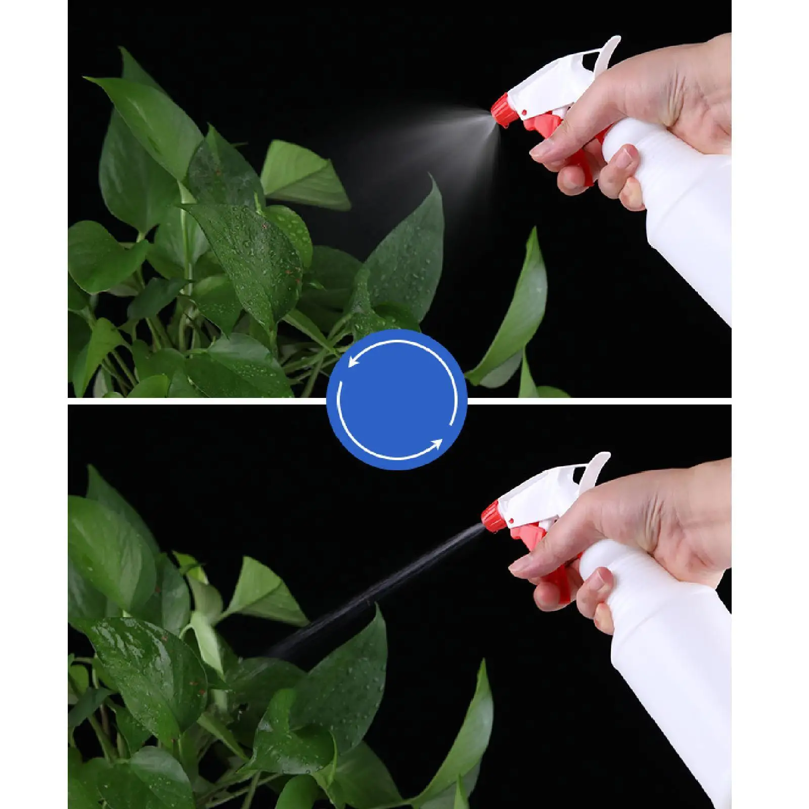 Empty Spray Bottle Water Spraying Bottle Commercial 1L Mist Stream Sprayer