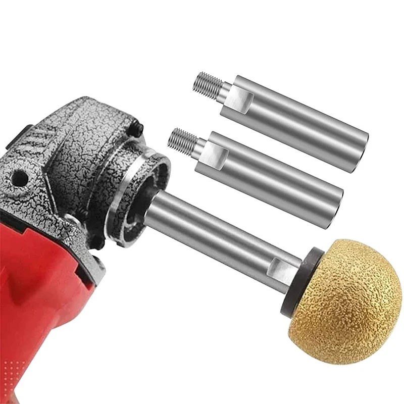 1pc Polisher Angle Grinder Accessories Thread Angle Grinder Extension Connect Rod Rotary Shaft Polish Car Wheel Sander Pad