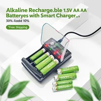 NEW1.5V Alkaline Rechargeable Batteries Set: AA 9900mAh & AAA 8800mAh with USB Charger, Free Shipping for Remote/Toy/Camera - Image 6