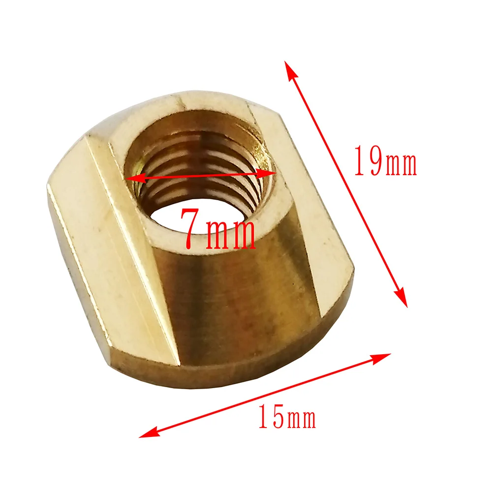 Hydrofoil Mounting T Nuts 4 Pieces M8 / M6 Hydrofoil Mounting T-Nuts for Water Sports Surfing All Hydrofoil Tracks