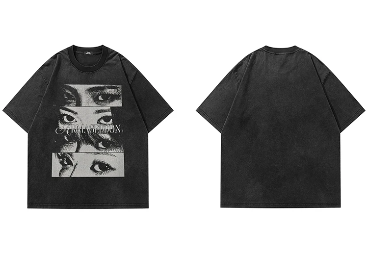 Armageddon Eye Collage Graphic T-Shirt Sb7a0a98280424328a3ee384d56e74e09G