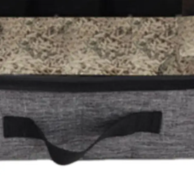 Portable Cat Litter Box Carrier Lightweight Foldable Easy to Carry Pet Supplies Travel Litter Tray Case for Hotel Stays Car 5