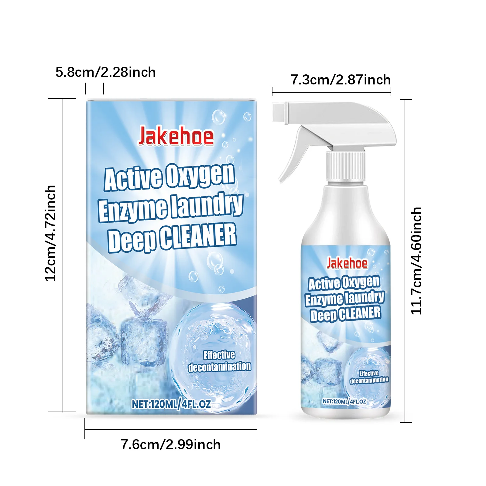 Laundry Stain Remover Spray and Odor Eliminator Enzyme Powered is Suitable for a Variety of Materials and Has Wide Compatibility