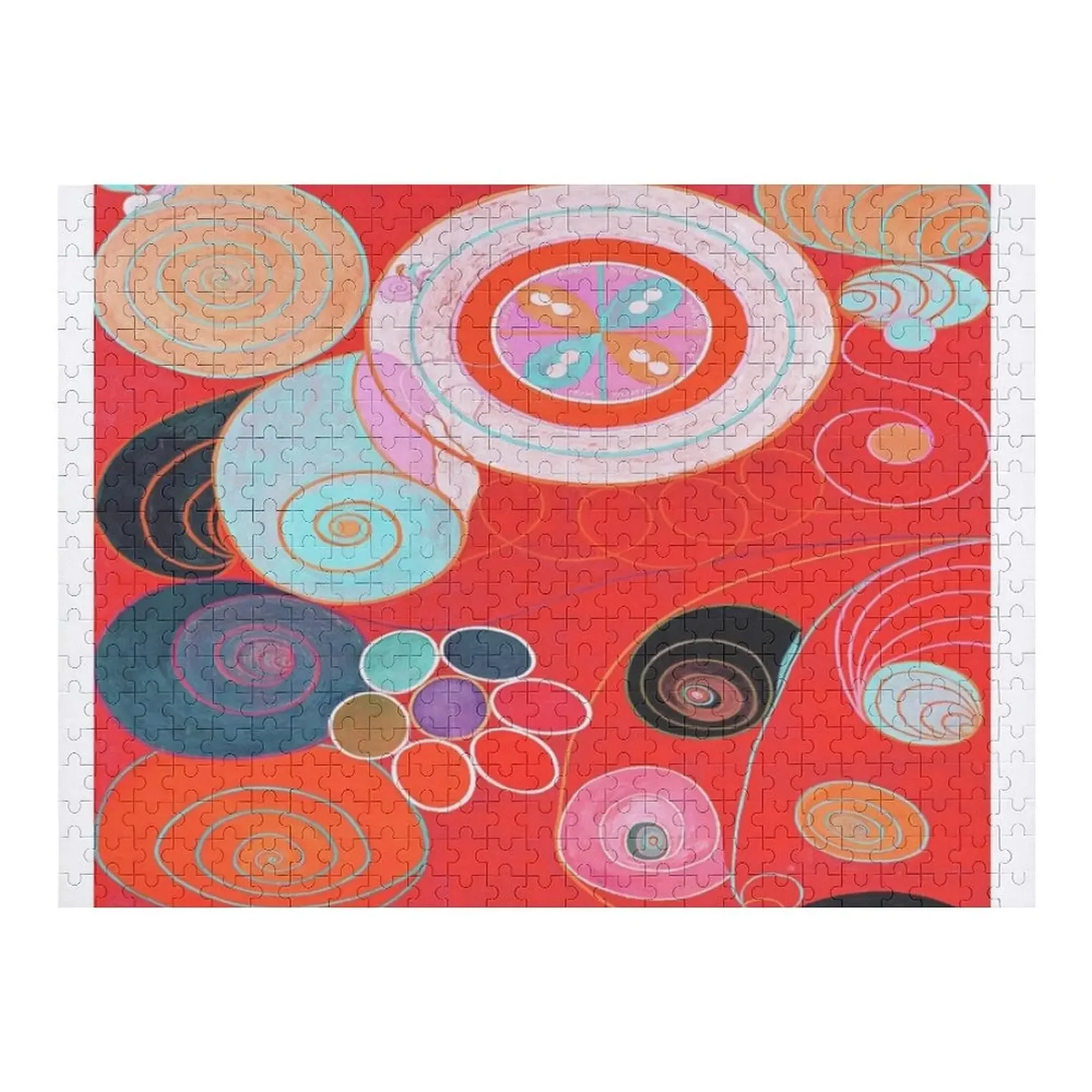 hilma af klint Youth, The Ten Largest, Group IV Jigsaw Puzzle Toddler Toys Personalized Puzzle