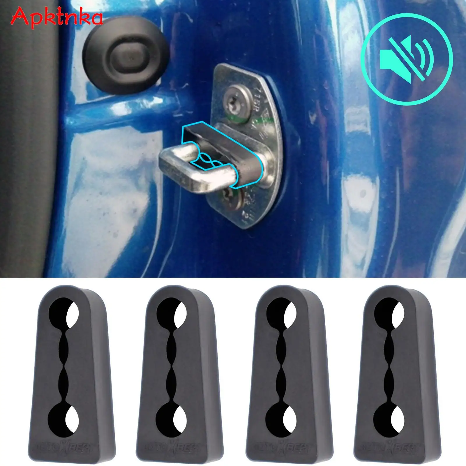 Ammortizzatore Tampone Serratura Per Renault Duster 2 Captur Kaptur Arkana Fluence Isolamento Insonorizzato Silenzioso Non Udente Pararumore