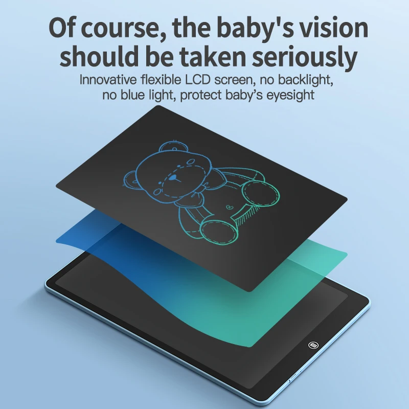 6.5/8.5/10/12/15/16In LCD الكتابة لوحة الرسم الكتا...