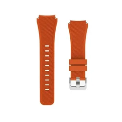 Silicone Sport Quick Release Watchband Strap for 22mm Universal (Official orange 1)