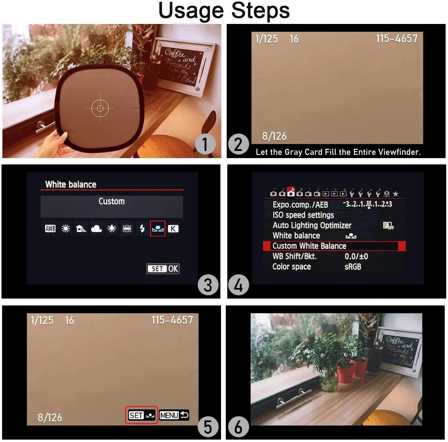 2 in 1 Gray and White Balance Card 12-inch 18% Gray Board for Photography Focusing Board Focusing Screen 30CM WhiteBalance Board