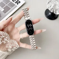 Elegant Stainless Steel Smart Band Wrist Bracelet (Starry)