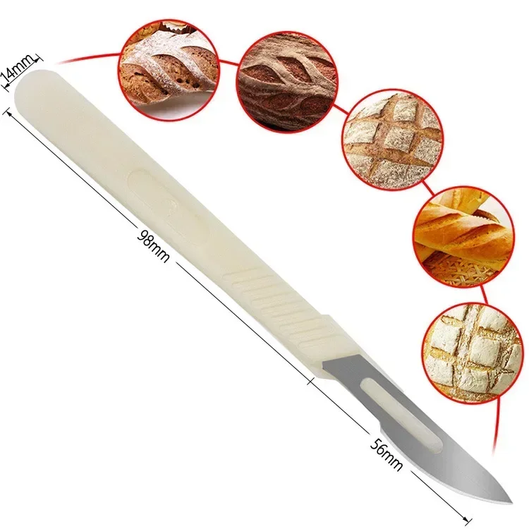 Bread Cutter French Bread Blades Carving Knife Kitchen Gadgets Baking Accessory Patterned Cutting Baking Pastry Tools baking tool baking accessories bread cutter