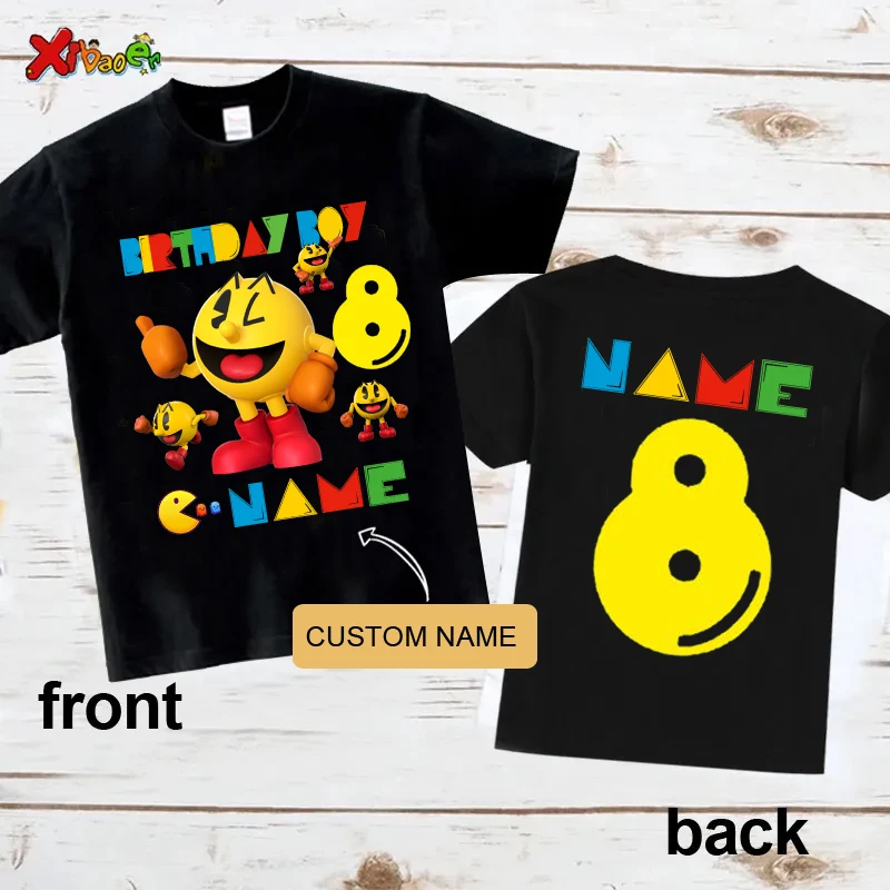 

Birthday Boy T Shirt Custom Name Shirt for Kids Shirt Toddler Baby Gift 8st 9st Birthday Party Shirt Teen Boys Clothes 5 6 Years