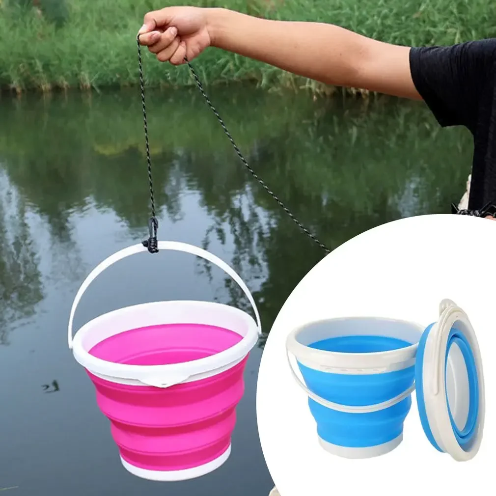 Складное ведро, портативное складное ведро для воды