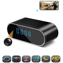 

Mini Camera Alarm Clock Camera 1080P Wifi IP Cam Real-time Video Surveillance Camcoders Home Security Digital Video Recorder