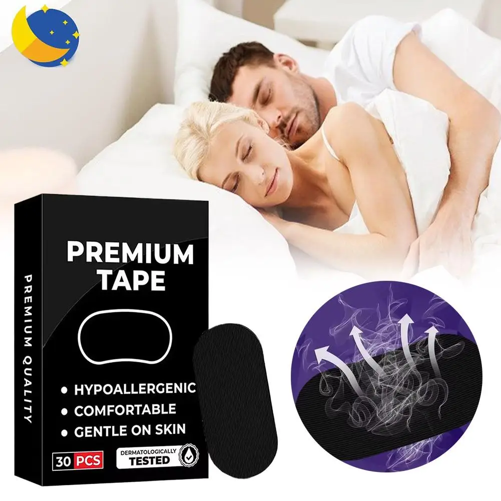 Mouth Tape Nasal Strips Anti Snoring 30Pcs
