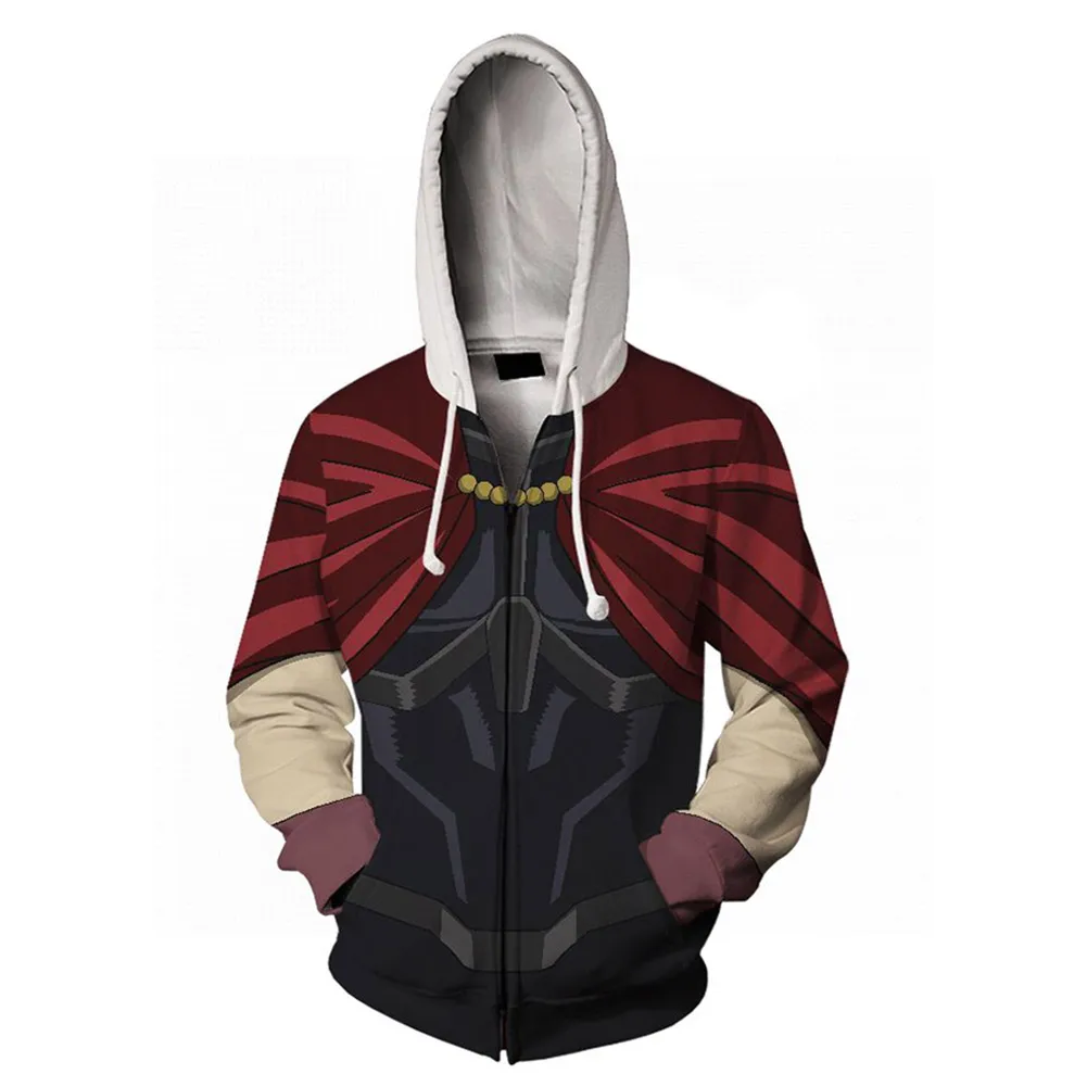 

My Hero Academia Shigaraki Tomura Cosplay Hoodie 3D Print Pullover Sweater Sweatshirt Streetwear Adult Men Women