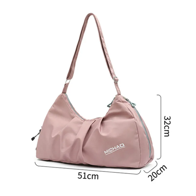 Gym Bags Male Shoulder Packing Fitness Yoga Travel Bolsas For The Weekend Large Women's Shoe Pocket Men Female Swimming Sports