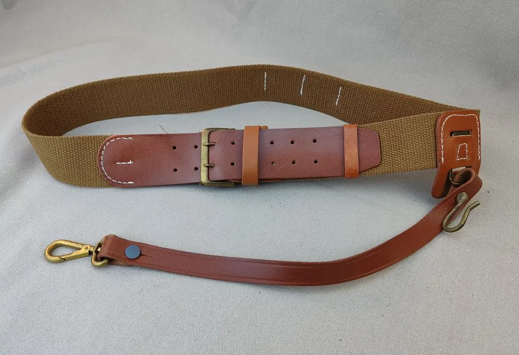 WW2 JAPANESE IJA ARMY SWORD BELT canvas WIDE 5CM
