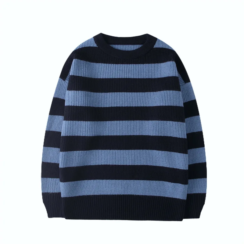 cardigan Winter Knitted Striped Sweater Women Oversized Sweaters Pullovers Loose Warm Jumper Streetwear Korean Fashion Teen Girl Sweater Sweaters Sweaters