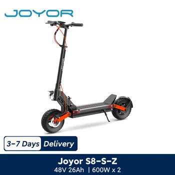 JOYOR S8-S-Z Monopattino elettrico pieghevole per adulti, Doppio motore da 600W, Batteria da 48V 26Ah, Autonomia 80 km, Pneumatici Da 10 Pollic