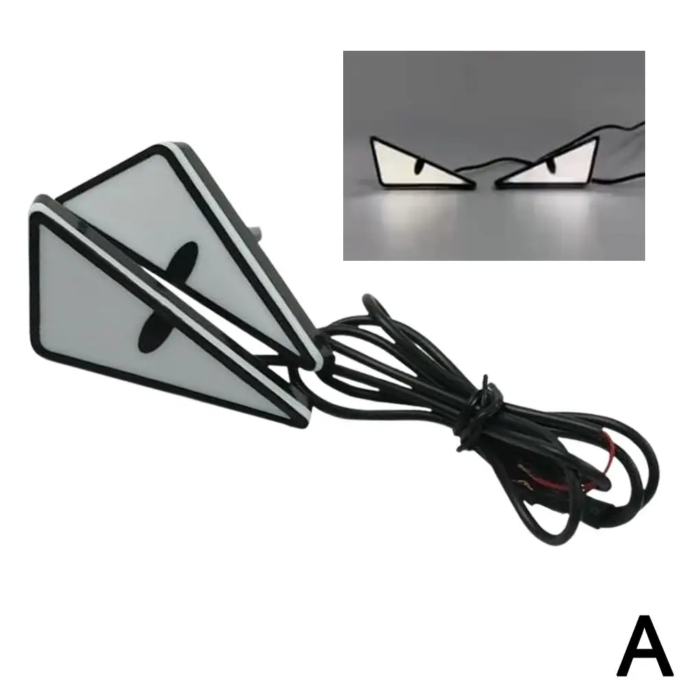 Universal LED Devil Eyes - Mini Projector Lens Headlight & Decorative Lights