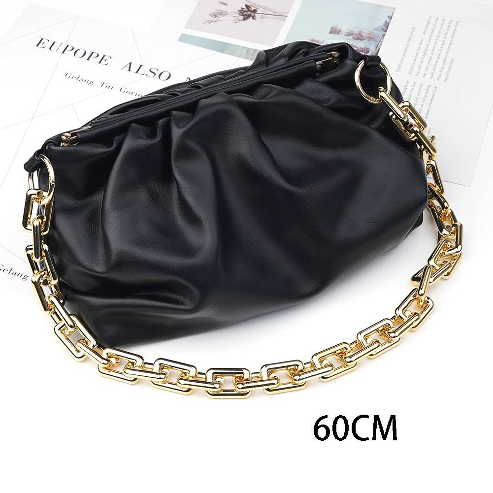 Handbag accessories 40/60cm Golden Acrylic Purse Chain Strap for Handbag