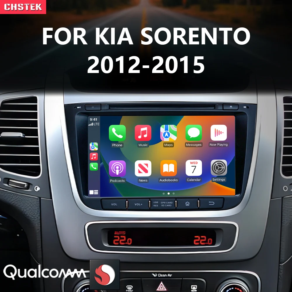 CHSTEK8Android13CarRadioStereoCarPlayNavigationMultimedia