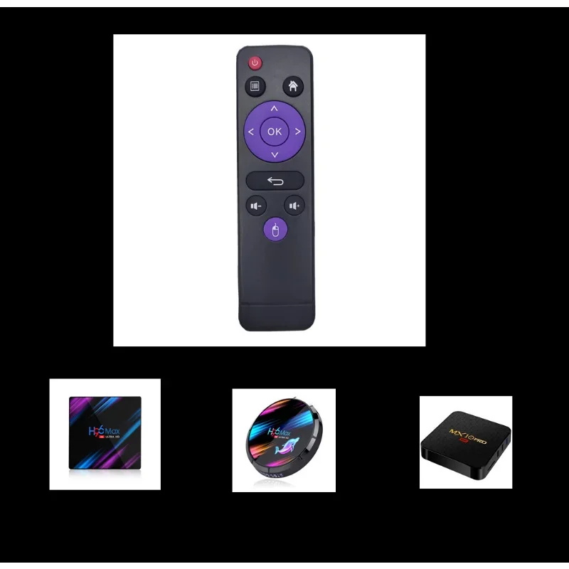 

TV Remote Control for H96 MAX 331/ Max X3 /MINI V8/ MAX H616 Smart TV Box Android 10/ 9.0 4K Media Player Set Top box Controller