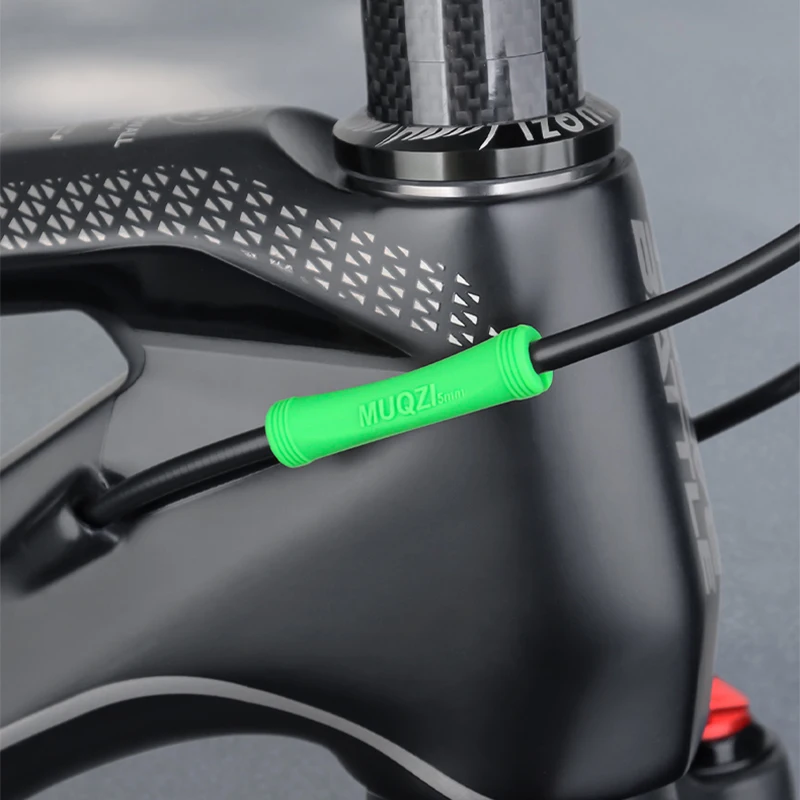 MUQZI MTB Brake Shift Cable Protection Sleeve Rubber Frame Protector - Image 5